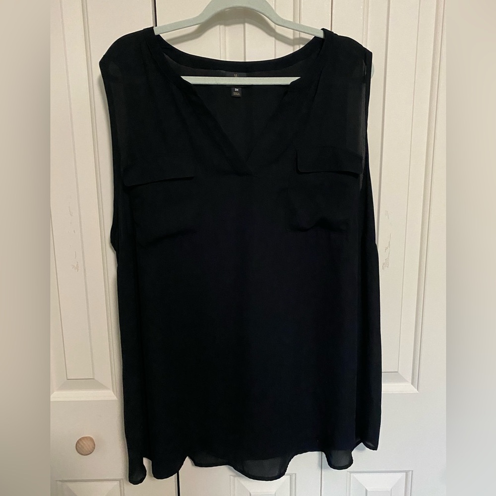 Worthington Sleeveless Blouse Sz 3X